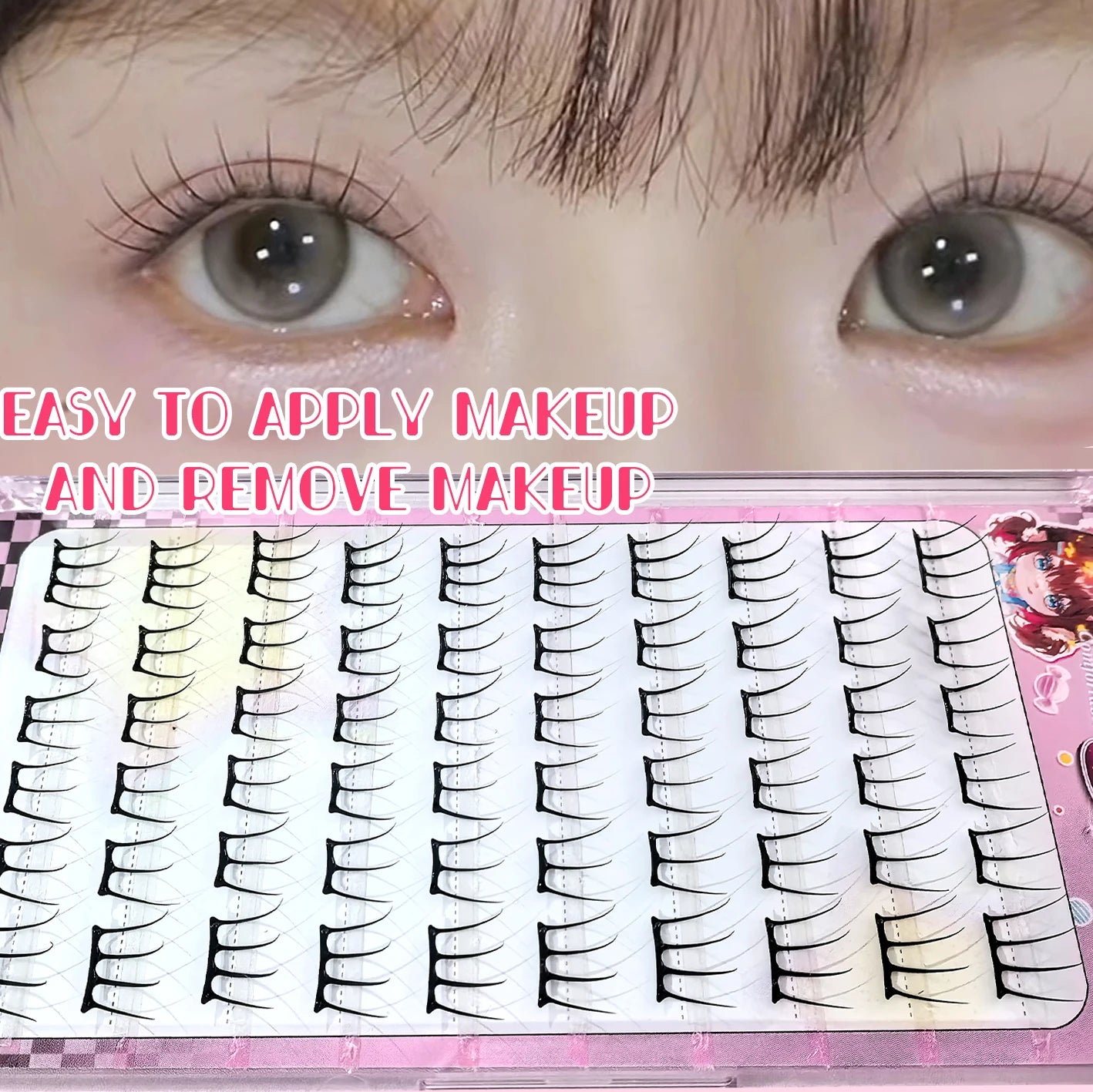 Korean K-Pop False Eyelashes