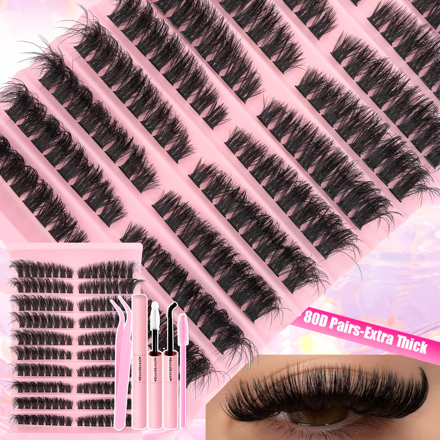 DIY Individual Eyelash Extension Kit