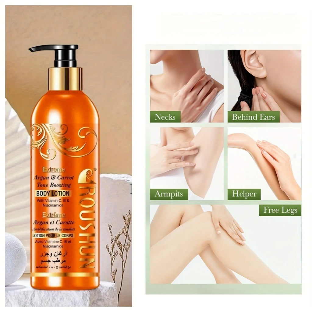 ROUSHUN Moroccan Argan & Carrot Body Lotion