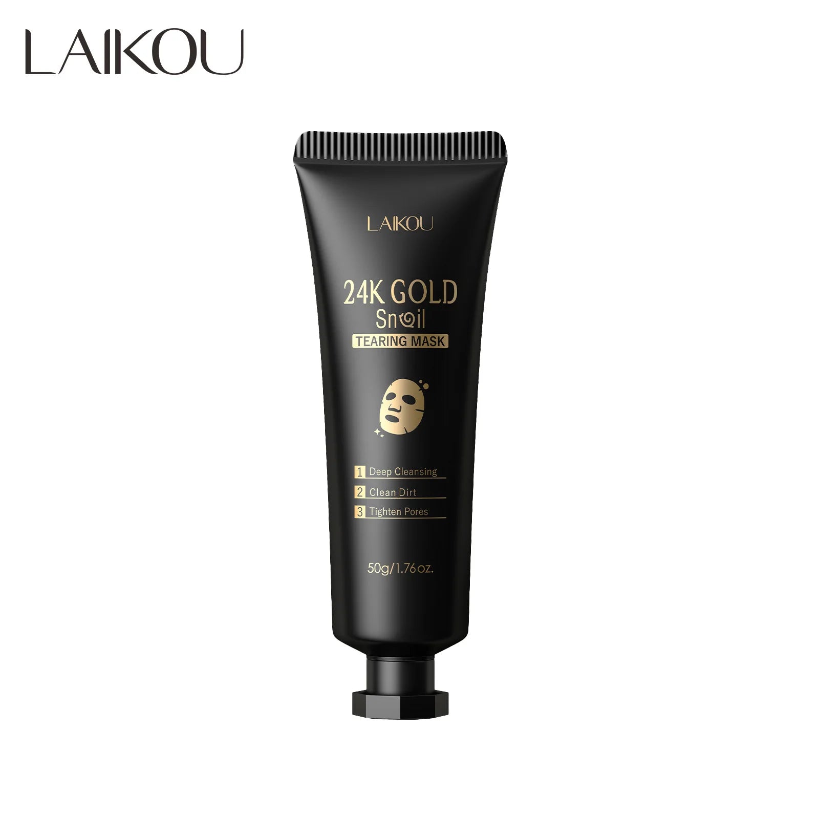 LAIKOU 24K Gold Snail Peel Mask