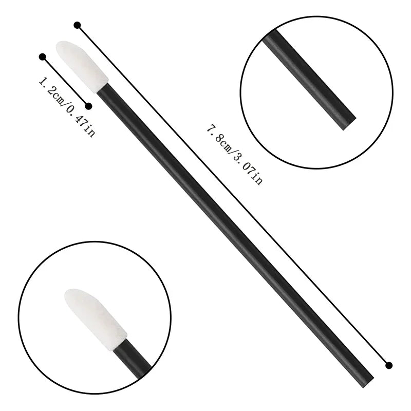 Disposable Eyelash & Mascara Brushes (50/100pcs)