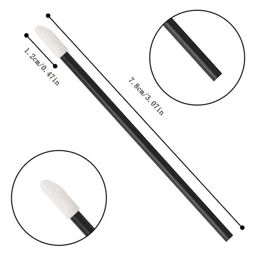 Disposable Eyelash & Mascara Brushes (50/100pcs)