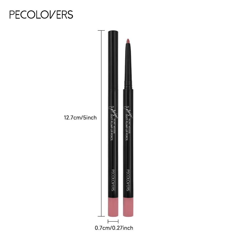 Waterproof Matte Lipliner Pencil (12 Colors)