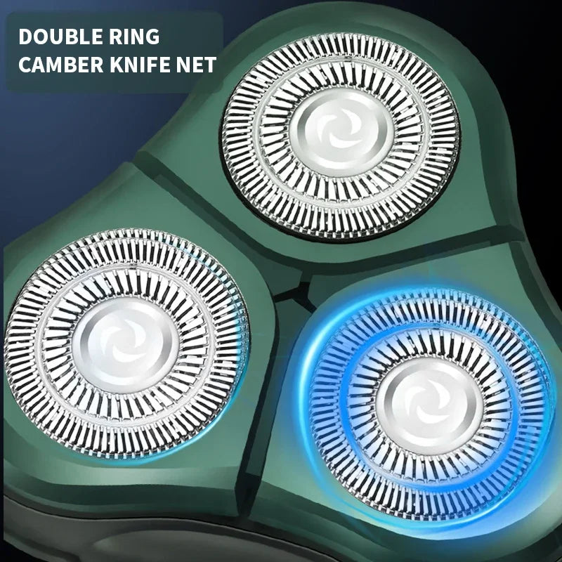 Smart LCD 3-Head Electric Shaver