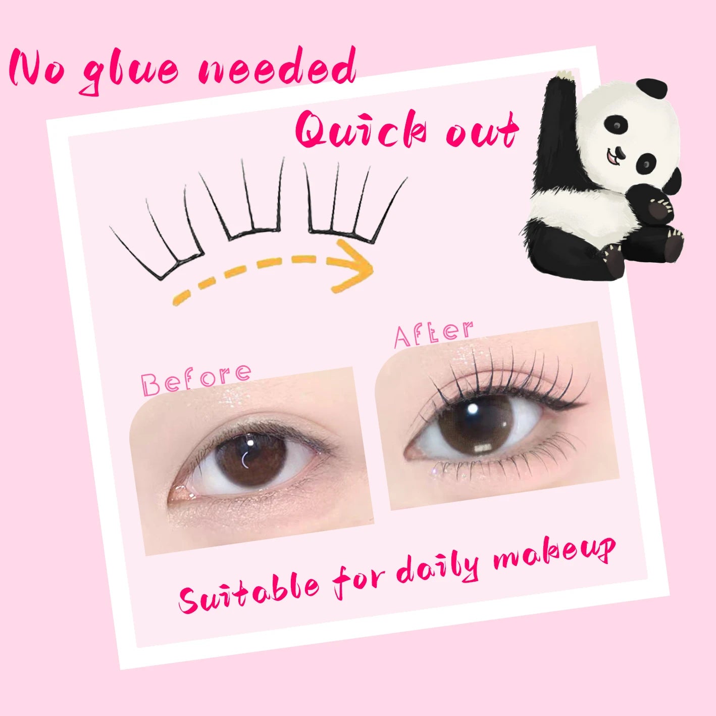 Korean K-Pop False Eyelashes