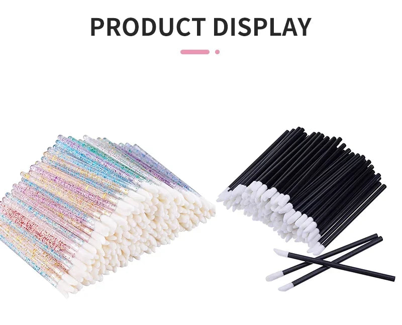 Disposable Eyelash & Mascara Brushes (50/100pcs)