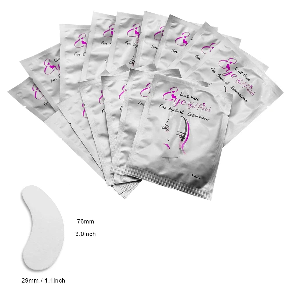 Eyelash Extension Patches (50 Pairs)