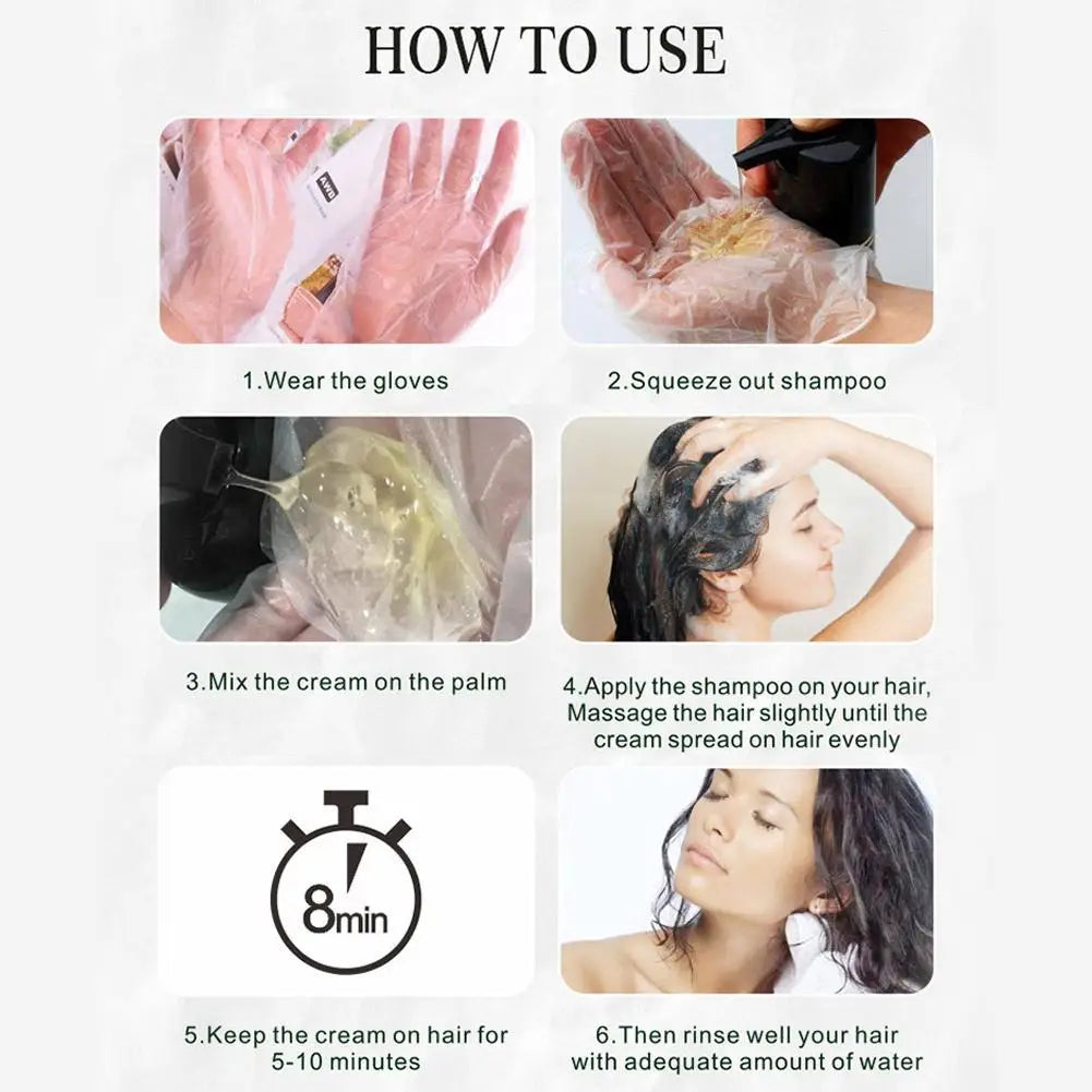 Magic Moroccan Argan Black Hair Shampoo