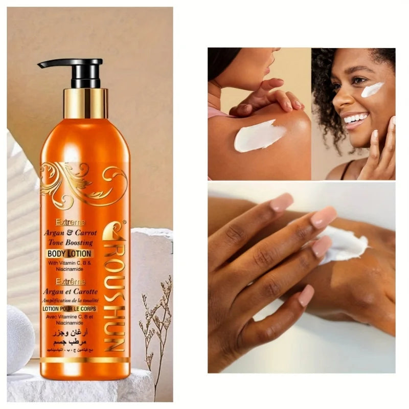 ROUSHUN Moroccan Argan & Carrot Body Lotion