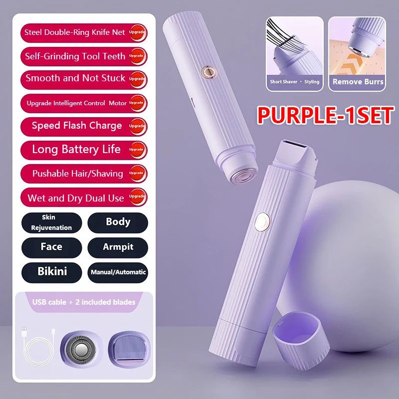 2-in-1 Waterproof Bikini Shaver