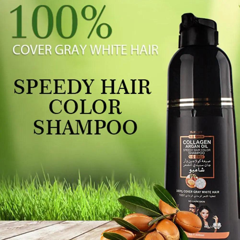 Magic Moroccan Argan Black Hair Shampoo 400ML