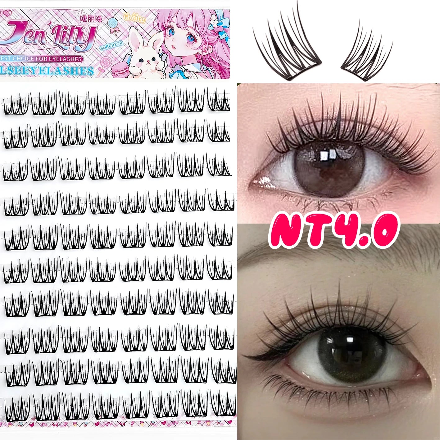 Korean K-Pop False Eyelashes