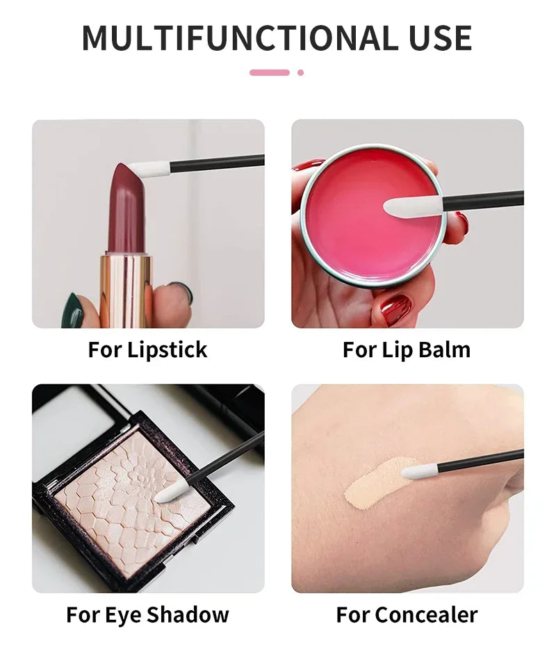 Disposable Eyelash & Mascara Brushes (50/100pcs)