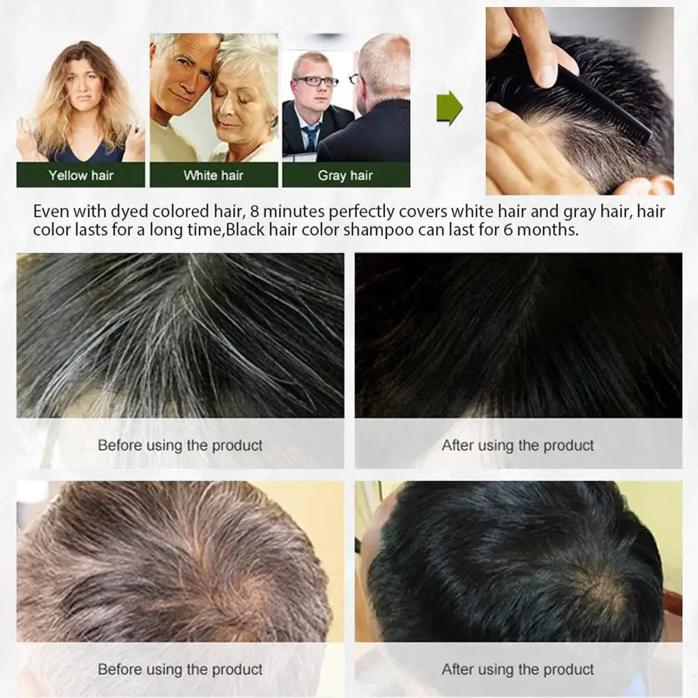 Magic Moroccan Argan Black Hair Shampoo