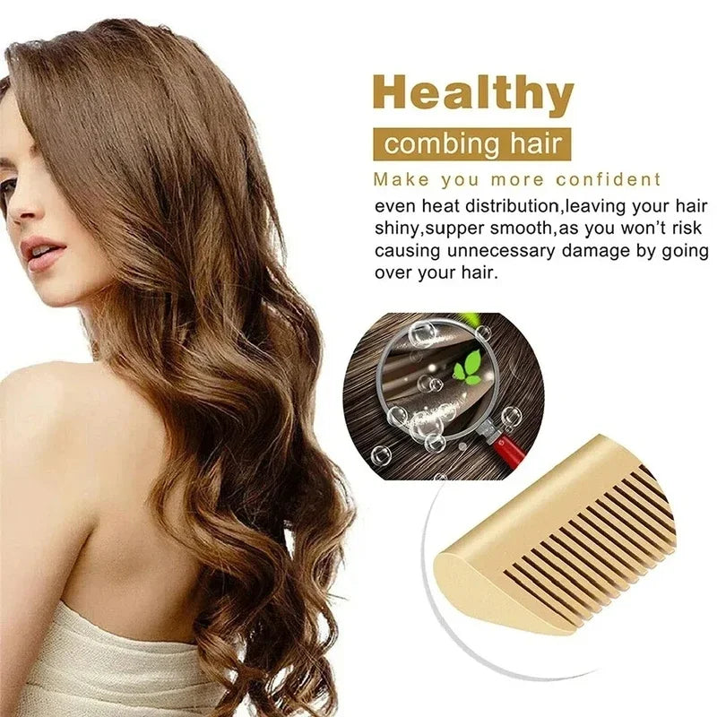 Portable Ceramic Hair Curler & Straightener