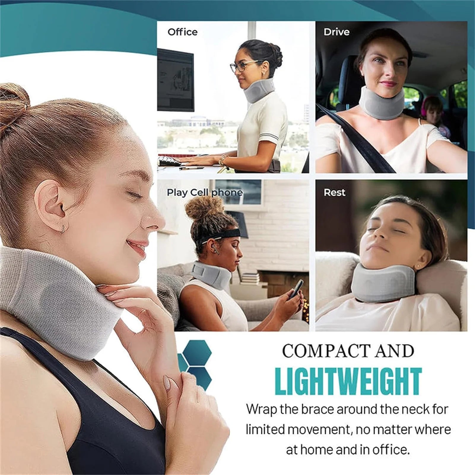 Neck Brace / Adjustable Support