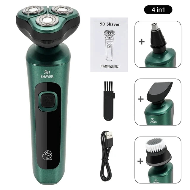 Smart LCD 3-Head Electric Shaver