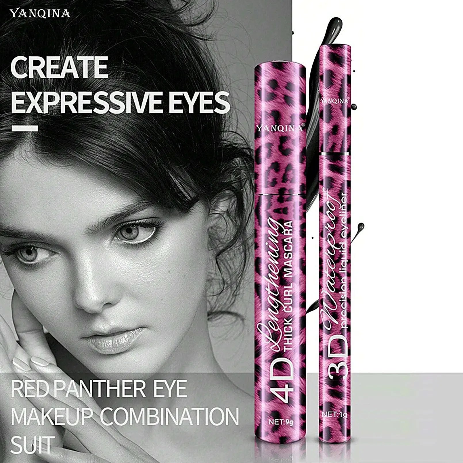 4D Waterproof Eye Makeup Set