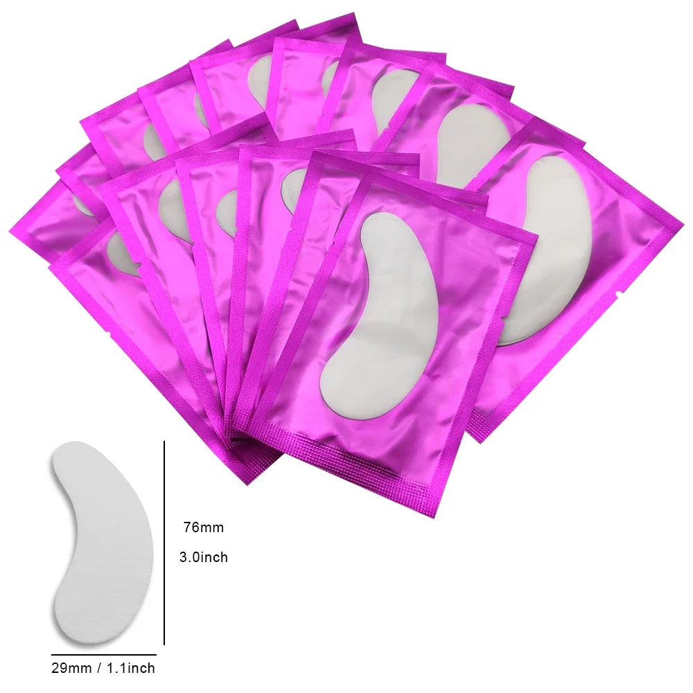 Eyelash Extension Patches (50 Pairs)