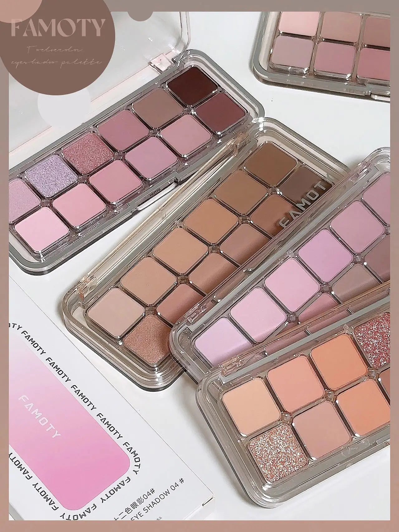 12-Color Soft Matte Eyeshadow Palette