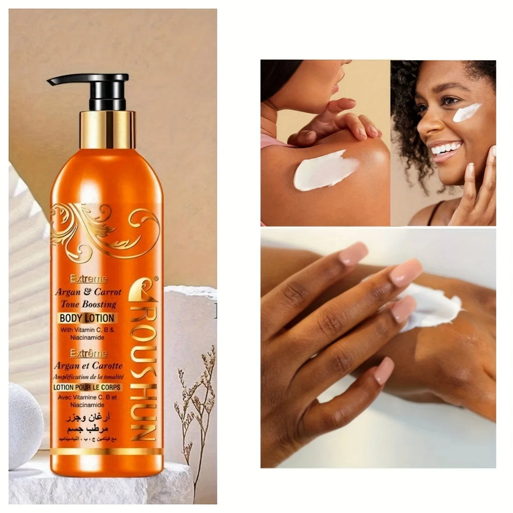 ROUSHUN Moroccan Argan & Carrot Body Lotion
