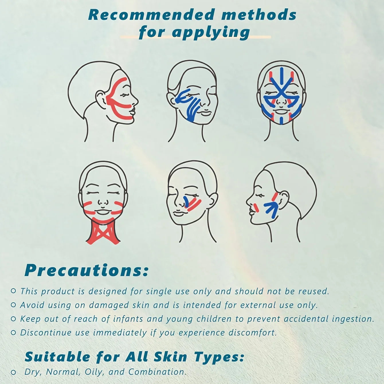 Elastic Face Lift Tape