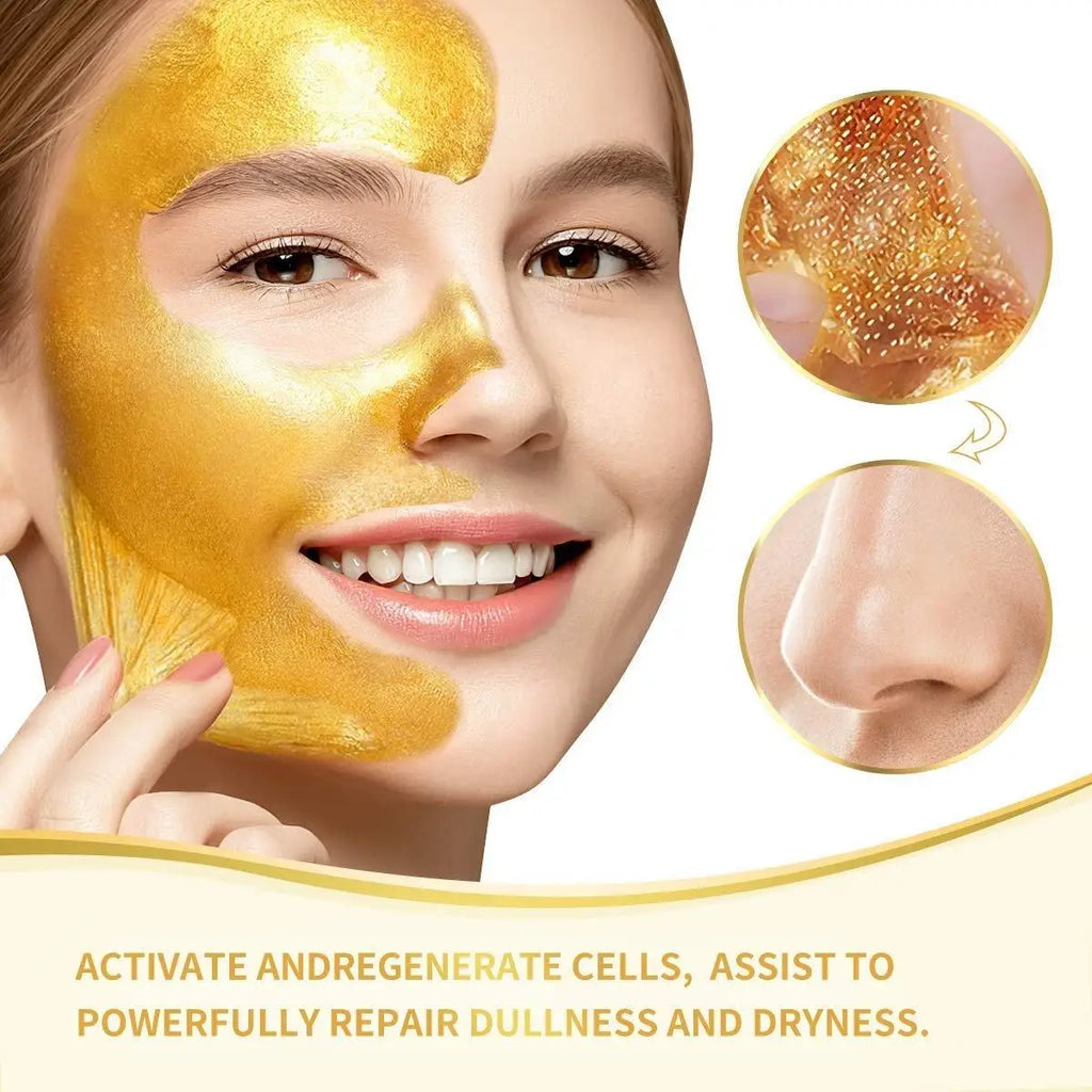 LAIKOU 24K Gold Snail Peel Mask